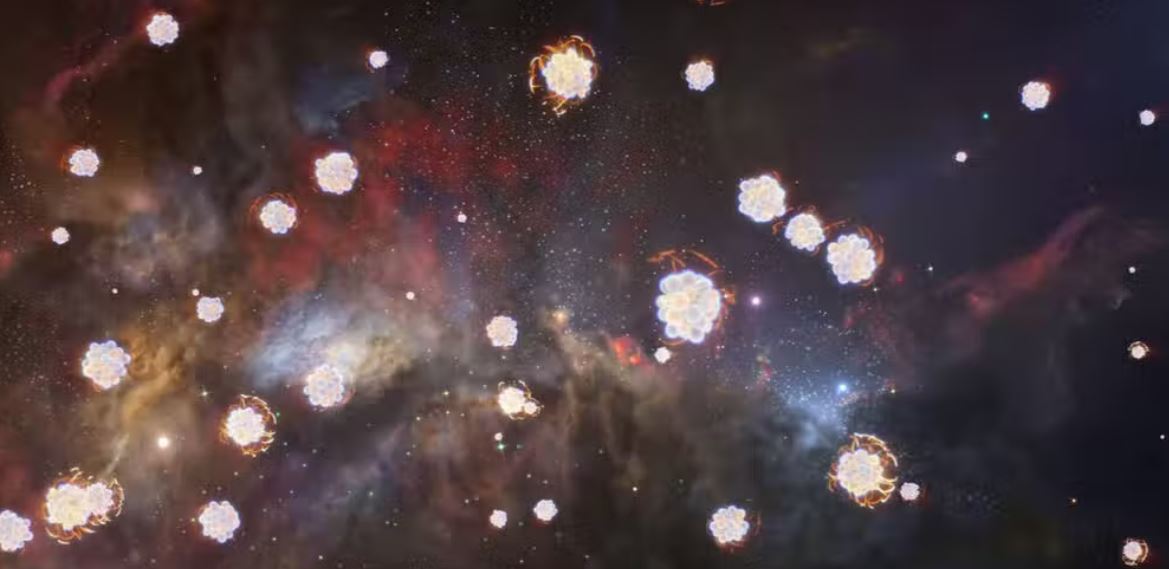 Италиански астрономи с най-голямата следа досега за Големия взрив