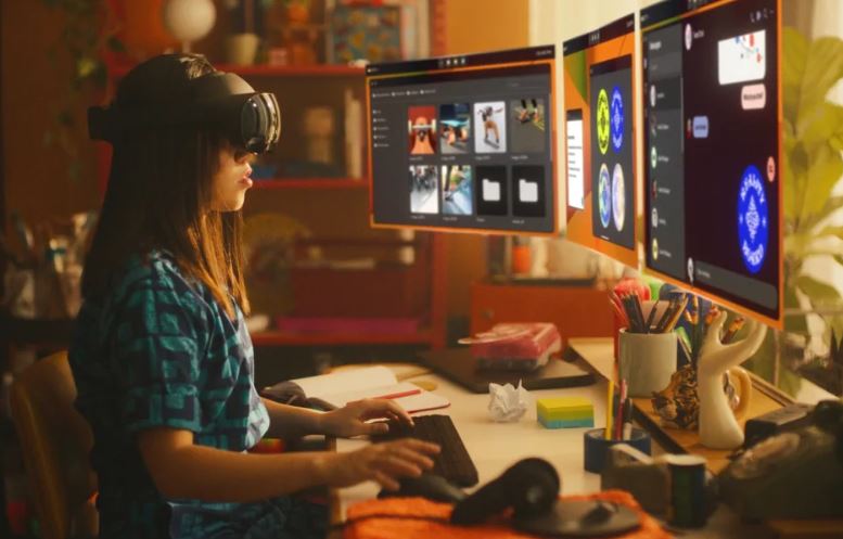 Приложенията на Microsoft Office пристигат на слушалки Meta Quest VR