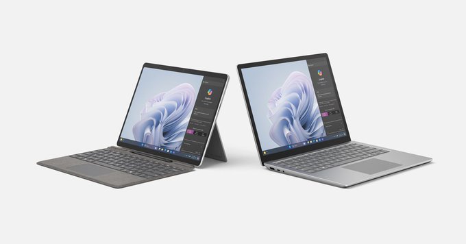 Surface Pro 10 и Surface Laptop 6