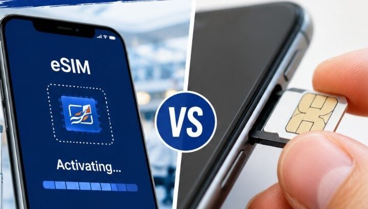 eSIM vs physical SIM